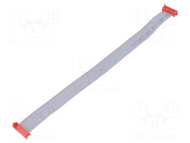 Ribbon cable with connectors; Tape ph: 1.27mm; PIN: 10; Len: 0.2m TE Connectivity 2205063-3