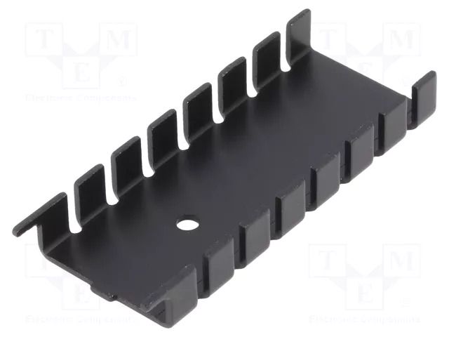 Heatsink: extruded; U; TO220; black; L: 60mm; W: 25mm; H: 8.5mm Advanced Thermal Solutions ATS-PCB1054