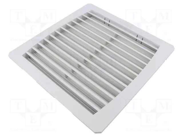 Filter; Cutout: 223x223mm; D: 38mm; IP55; Mounting: push-in; grey WEIDMÜLLER EF-40-55-GY