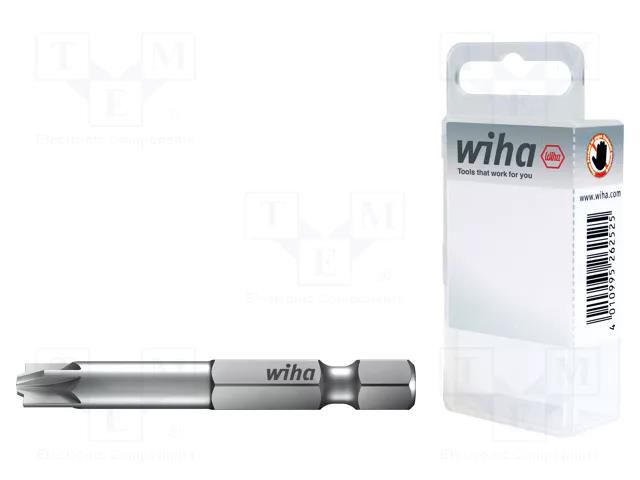 Screwdriver bit; PlusMinus PZ-type; PZ2/SL; Overall len: 70mm WIHA WIHA.36082