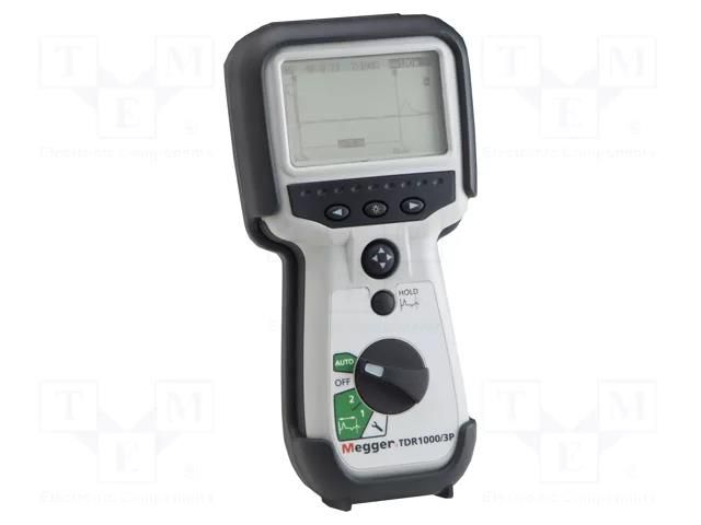 Meter: reflectometer; LCD; Detection: place of cable failure MEGGER MEG-TDR1000/3