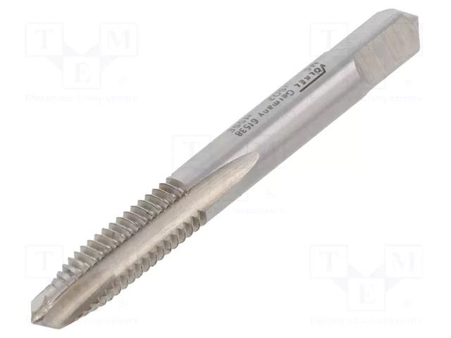 Tap; M6; 1; L: 50mm; Holder: machine; 4.9mm; ISO2/6H VÖLKEL VOLKEL-61538