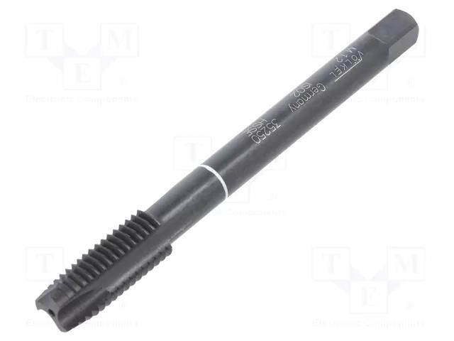 Tap; high speed steel cobalt HSS-E; M12; 1.75; 110mm; 7mm; ISO2/6H VÖLKEL VOLKEL-35250
