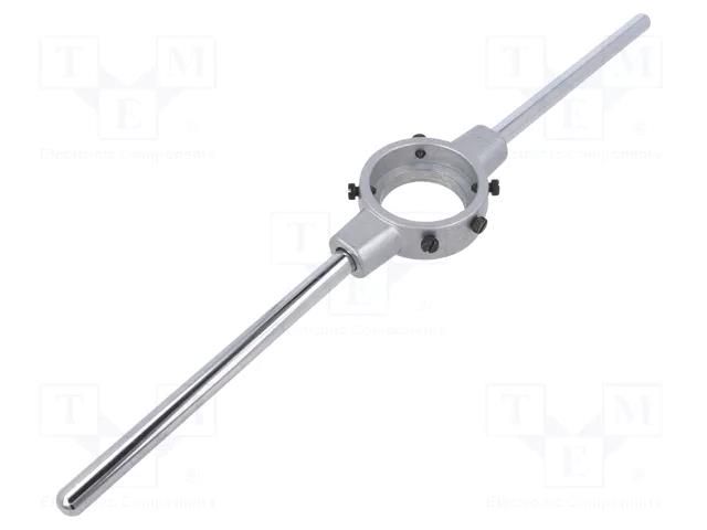 Diestock; cast zinc; Grip capac: G 5/8"-G 3/4",Mf22-Mf26; Ø: 55mm VÖLKEL VOLKEL-15010