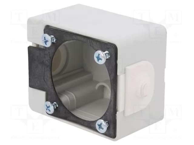 Accessories: case; grey; surface-mounted PCE 106-0G