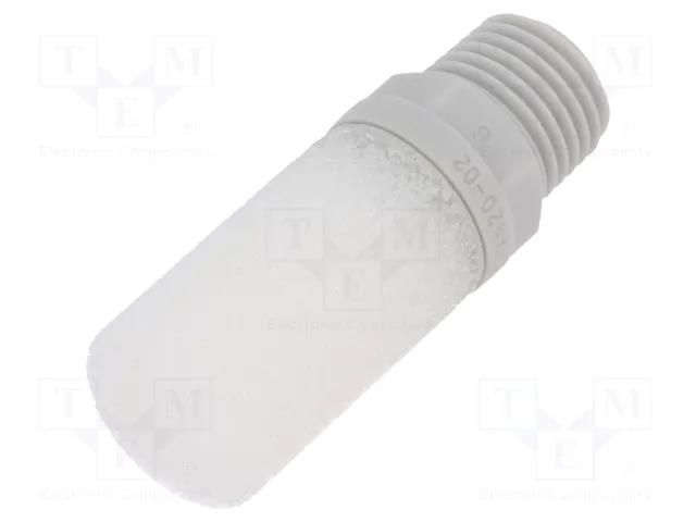 Sound suppression silencer; max.10bar; Thread: R 1/4"; outside SMC AN20-02