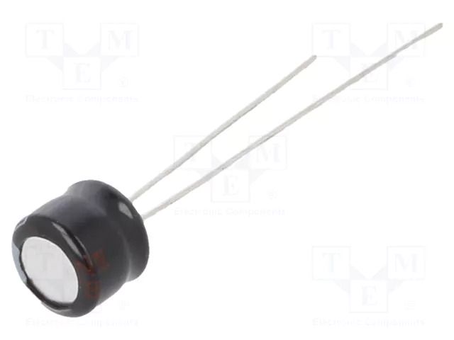 Capacitor: electrolytic; THT; 22uF; 35VDC; Ø6.3x5mm; Pitch: 2.5mm PANASONIC ECEA1VKS220