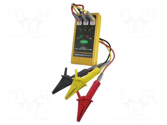 Tester: phase sequence; LED; Freq: 45÷400Hz TENMARS TM-604