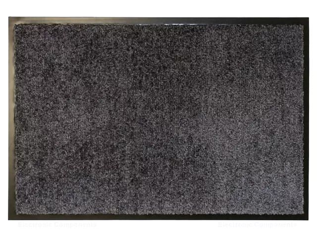 Entrance mat; Width: 0.9m; L: 1.5m; polyamide; anthracite; antislip COBA EUROPE COBA-EC010003