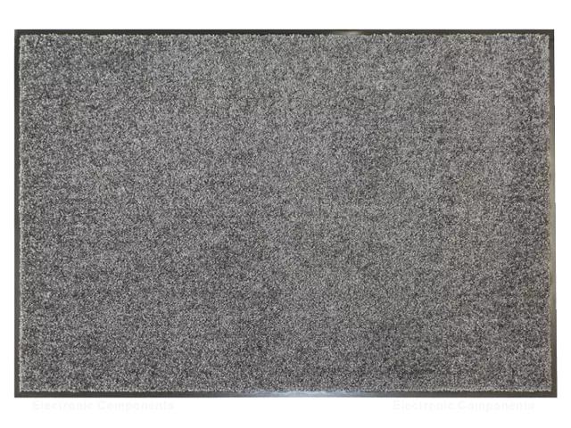 Entrance mat; Width: 0.8m; L: 1.2m; polyamide; grey; antislip COBA EUROPE COBA-EC060002
