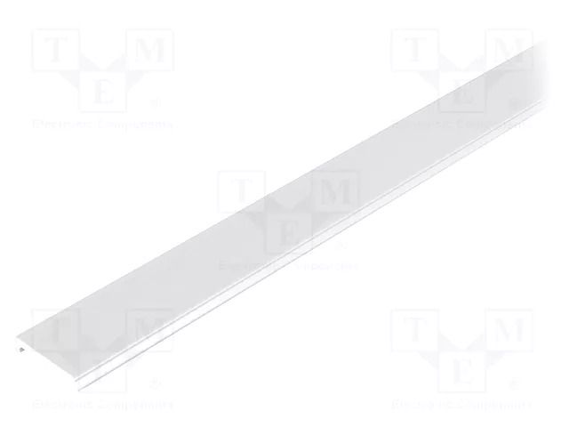 Cover for LED profiles; white; 20m; Kind of shutter: C2; push-in TOPMET TOP-89000538S