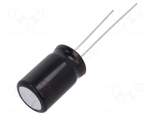 Capacitor: electrolytic; THT; 470uF; 35VDC; Ø12.5x20mm; Pitch: 5mm PANASONIC EEUTP1V471