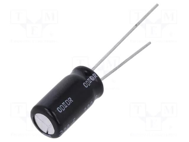 Capacitor: electrolytic; low ESR; THT; 330uF; 35VDC; Ø8x15mm; ±20% PANASONIC EEUFS1V331L