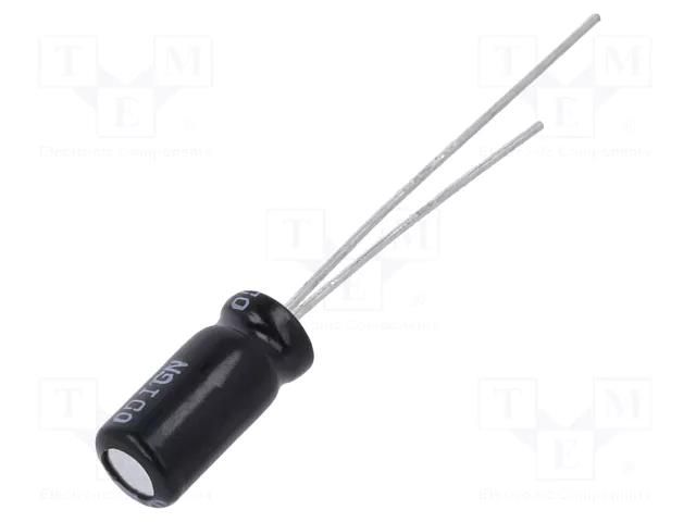 Capacitor: electrolytic; low ESR; THT; 100uF; 16VDC; Ø5x11mm; ±20% PANASONIC EEUFR1C101