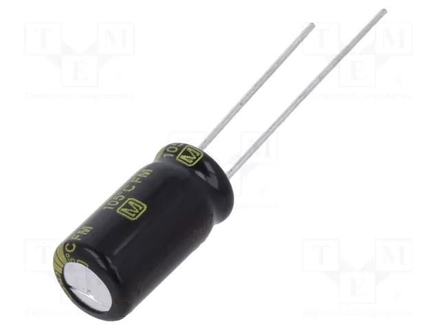 Capacitor: electrolytic; low ESR; THT; 330uF; 25VDC; Ø8x15mm; ±20% PANASONIC EEUFM1E331L