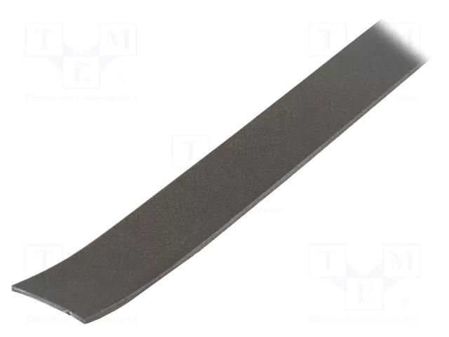 Tape: sealing; W: 50mm; L: 30m; Thk: 4mm; grey; caoutchouc hot-melt INTRA PS-3301-4/50/30