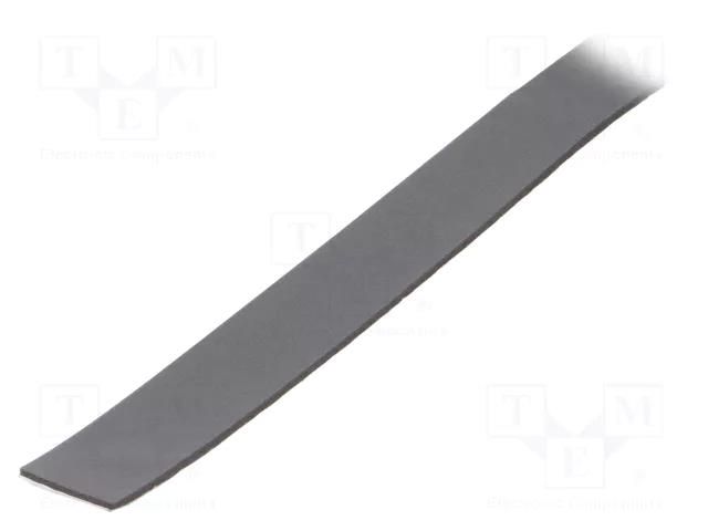 Tape: sealing; W: 30mm; L: 30m; Thk: 3mm; grey; caoutchouc hot-melt INTRA PS-3301-3/30/30