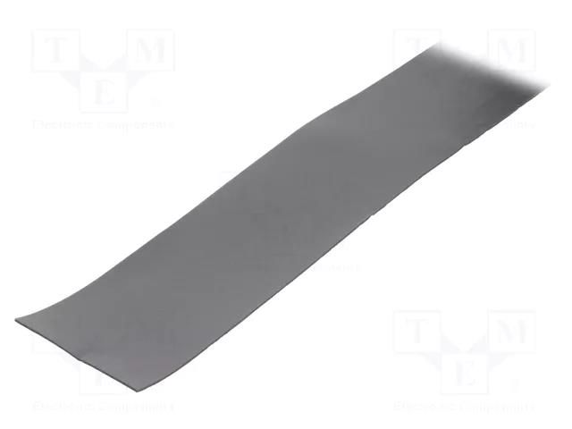 Tape: sealing; W: 95mm; L: 30m; Thk: 2mm; grey; caoutchouc hot-melt INTRA PS-3301-2/95/30