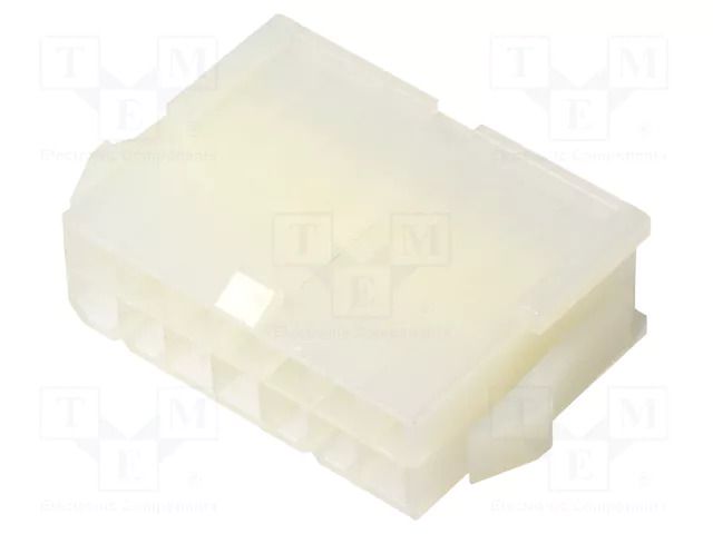 Connector: wire-wire; plug; male; PIN: 14; N42G; 600V; 4.2mm; 2x7 HSM N42G-14/N