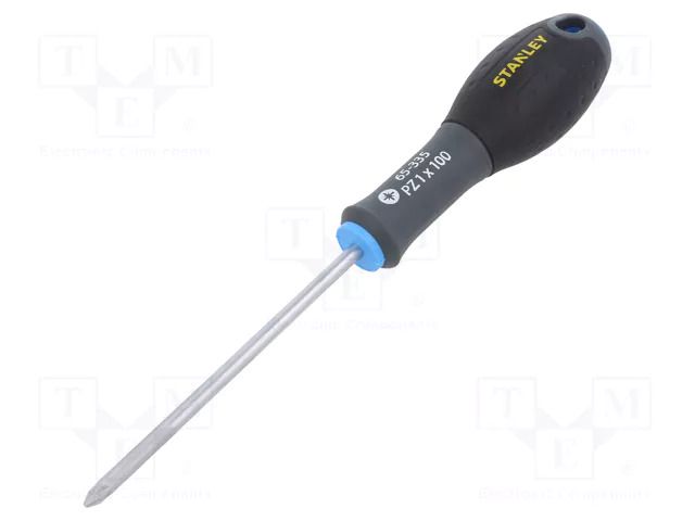 Screwdriver: standard; Pozidriv®; PZ1; FATMAX®; 100mm STANLEY STL-0-65-335