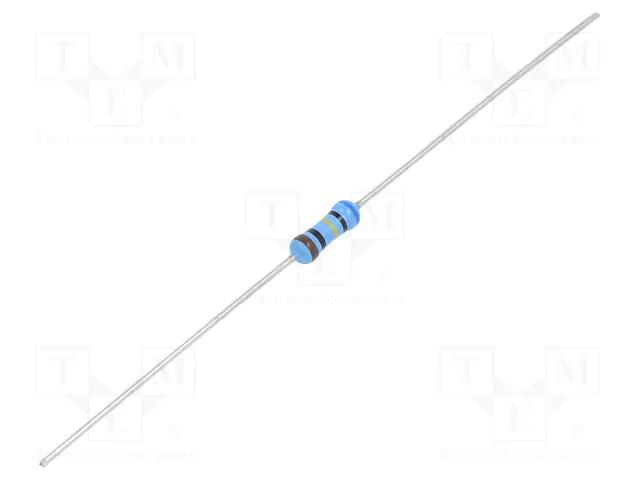 Resistor: thin film; THT; 604Ω; 600mW; ±1%; Ø0.6x28mm; Ø2.5x6.5mm VISHAY MRS25000C6040FCT00