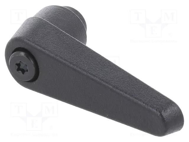 Lever; adjustable; Thread len: 11mm; Lever length: 62mm ELESA+GANTER GN101-18-M8-SW