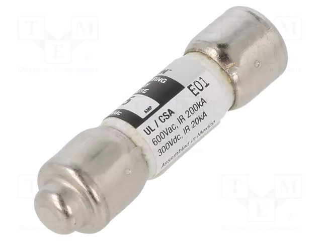 Fuse: fuse; 15A; 600VAC; time-lag; ceramic,cylindrical,industrial BUSSMANN FNQ-R-15