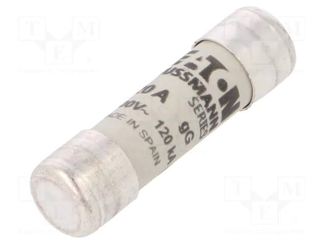 Fuse: fuse; 20A; 500VAC; gG; ceramic,cylindrical,industrial BUSSMANN C10G20