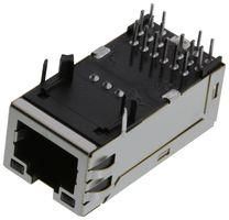 RJ45 CONN, R/A JACK, 8P8C, 1PORT, TH 1840728-5