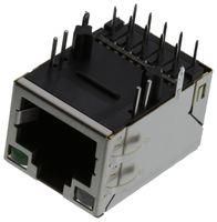 RJ45 CONN, R/A JACK, 8P8C, 1PORT, TH 2250015-2