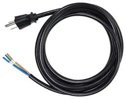 PWR CORD, NEMA 5-15P-IEC 320 C13, 6.6  MC-190-DC