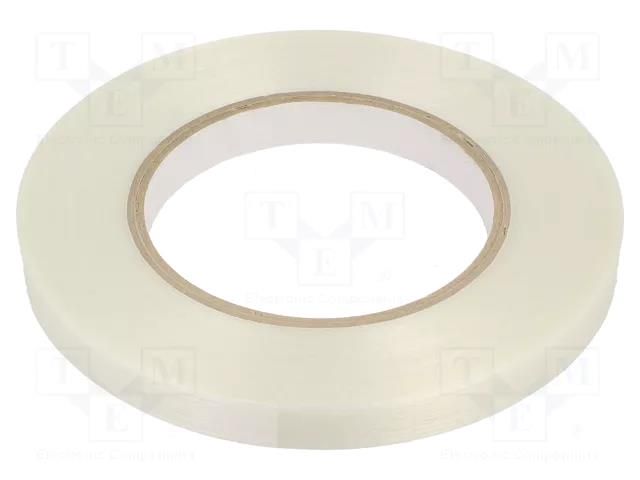 Tape: electrical insulating; W: 15mm; L: 50m; Thk: 0.085mm; acrylic H-OLD HOLD-PS.25-15-50M