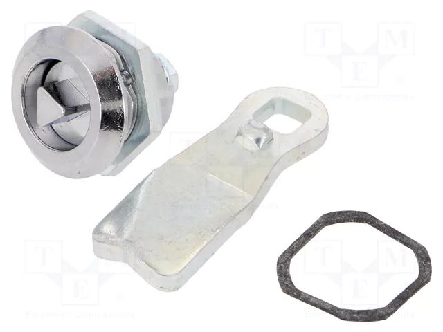 Lock; cast zinc; 20mm; Key code: T7; Features: without key ELESA+GANTER GN115-DK-20