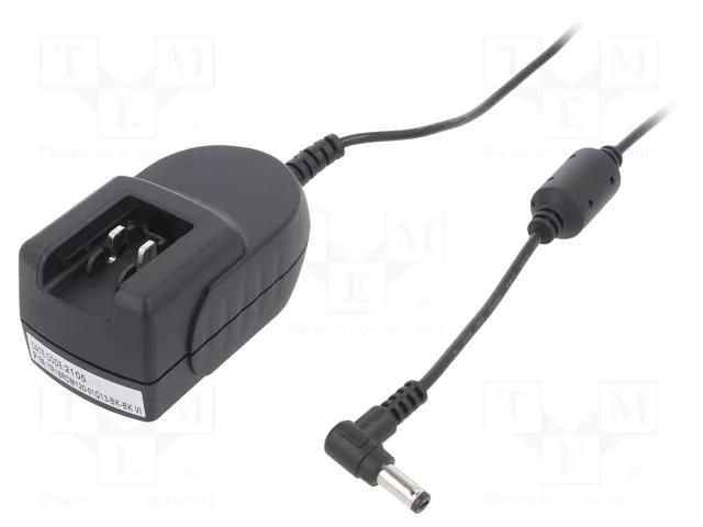 Power supply: switching; mains,plug-in; 12VDC; 1.5A; 18W; 85.45% CINCON TR18RDM120-01G13