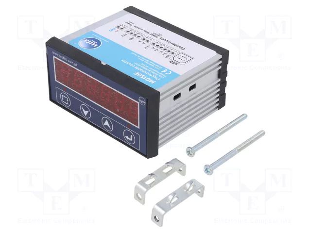 Counter: electronical; pulses/speed; -99999÷999999; 125VAC/1A WObit MD150E