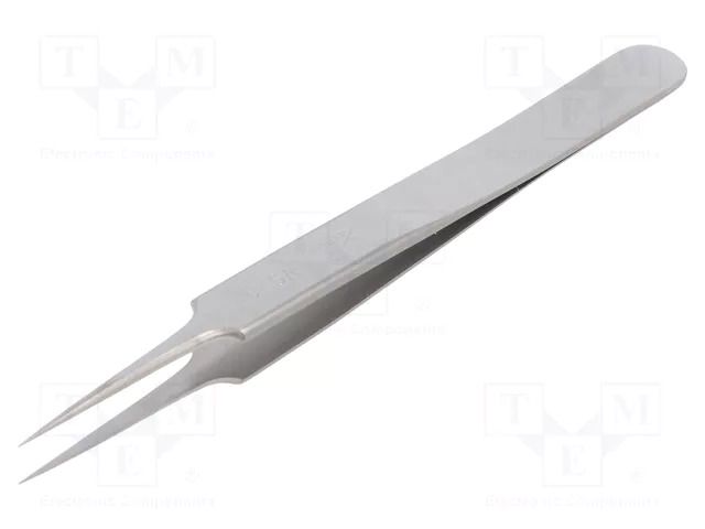 Tweezers; 110mm; for precision works; Blades: narrowed WELLER WEL.5SA