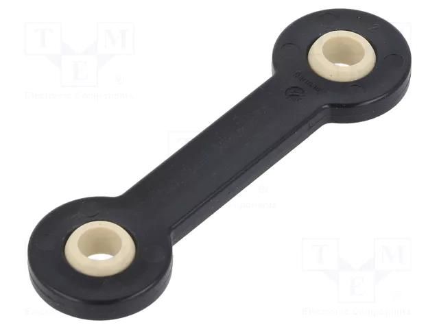 Bearing: double joint; Øout: 20mm; Øint: 6mm; iglidur® W300; H: 6mm IGUS EGZM-06-50