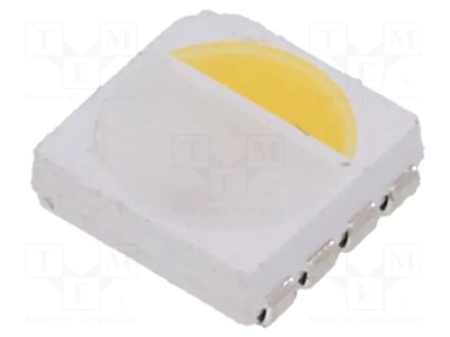 Power LED; RGBW; EMITER; 115°; 20mA; 400mW; 5x5x1.6mm; 5050; SMD ProLight Opto PE8A-FFTE-WERGBND