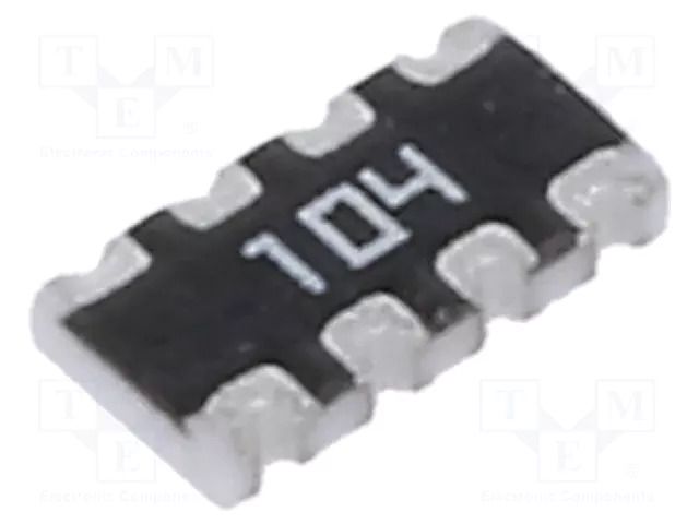 Resistor network: Y; ±5%; 100kΩ; No.of resistors: 4; -55÷155°C YAGEO TC164-JR-07100KL