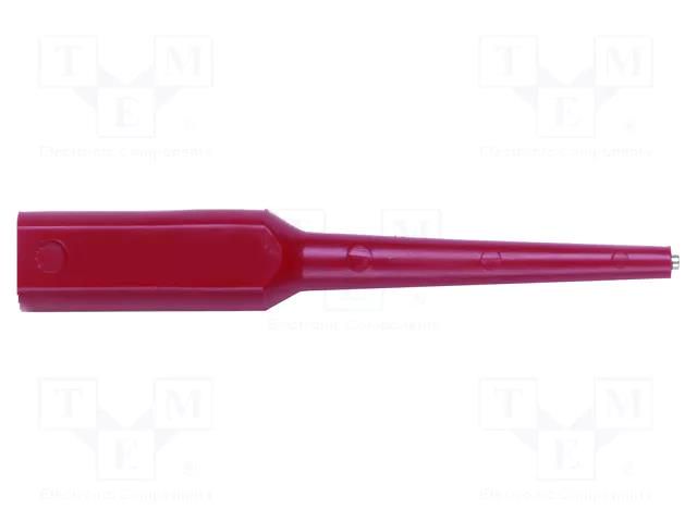Measuring tip; 3A; 70VDC; red; Tip diameter: 0.76mm POMONA POM-4691-2