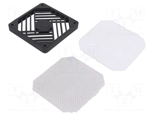 Guard; 92x92mm; screw; Holes pitch: 82.5mm; Material: polyester DREMEC 8GE11CP092