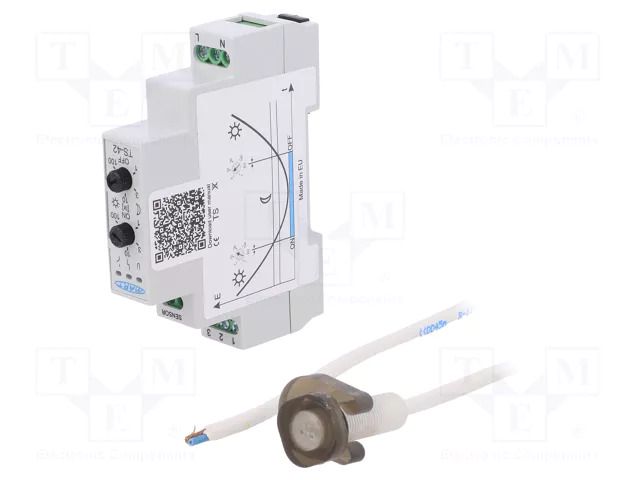 Twilight switch; for DIN rail mounting; 230VAC; SPDT; IP20; 16A MART TS-42-2