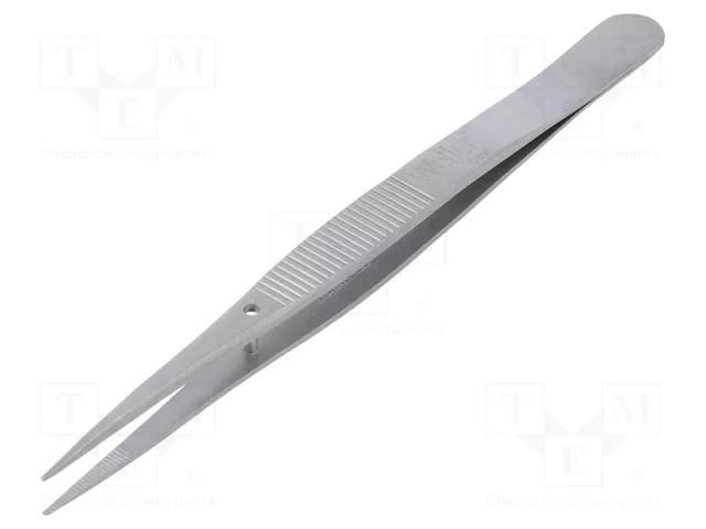 Tweezers; 108mm; for precision works; Blade tip shape: sharp WELLER WEL.20AS