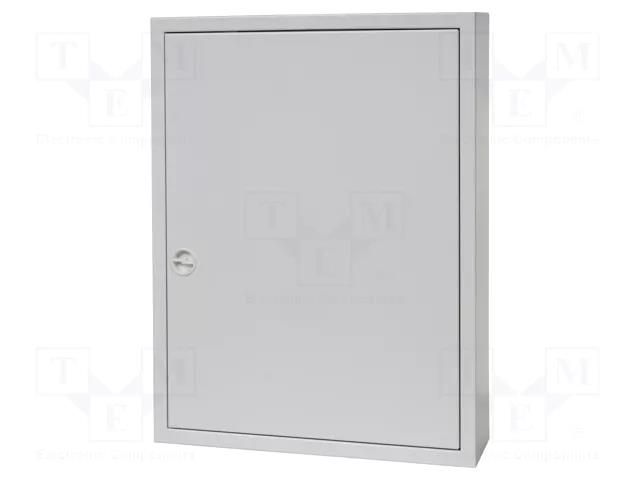 Enclosure: for modular components; IP30; light grey; steel; IK08 ETI POLAM ETI-WRP18-3