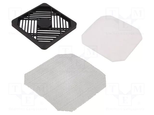 Guard; 120x120mm; screw; Holes pitch: 100.6mm; Material: polyester DREMEC 8GE11CP120