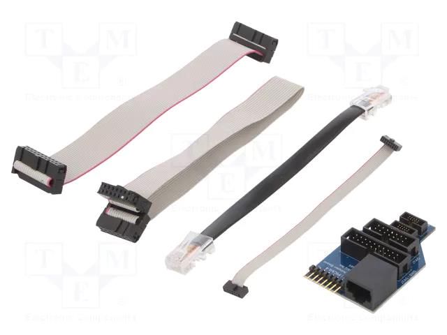 Adapter: debug header; adapter,wire jumpers MICROCHIP TECHNOLOGY AC102015