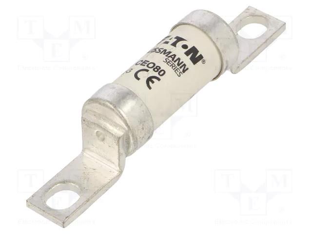 Fuse: fuse; 80A; 500VAC; gG,gL; ceramic,industrial BUSSMANN CEO80