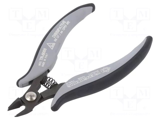 Pliers; cutting,miniature,curved; ESD; 138mm PIERGIACOMI PG-TR5000D