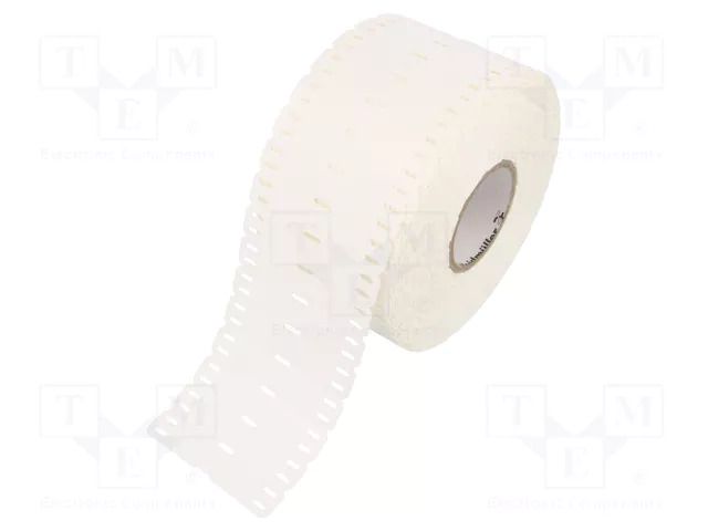 Label; polyurethane; white; -40÷90°C; cable ties; UL94HB; reel WEIDMÜLLER WM-2005340000