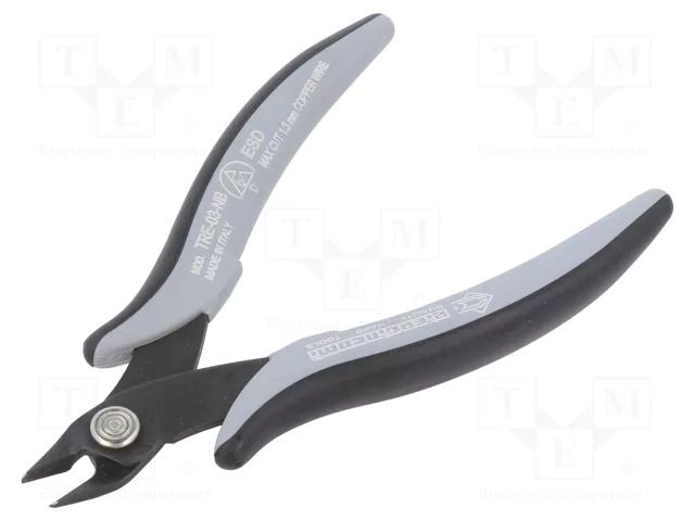 Pliers; cutting,miniature; ESD; 138mm PIERGIACOMI PG-TRE-03-NBD